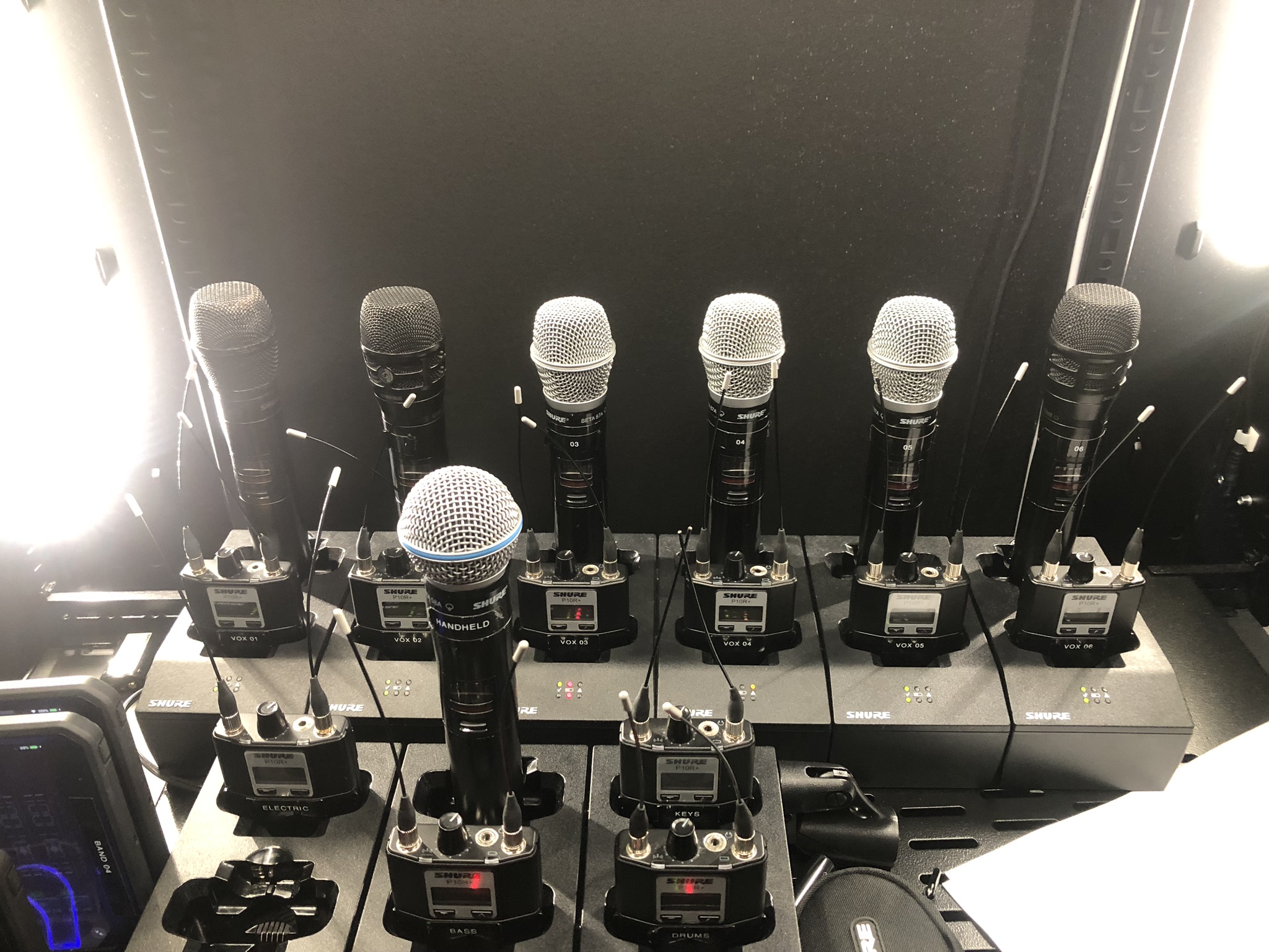 Band rehearsal and sound workshop