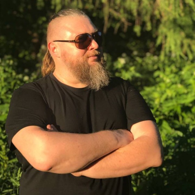 Dmitrii Postnykh at a live sound mixing console
